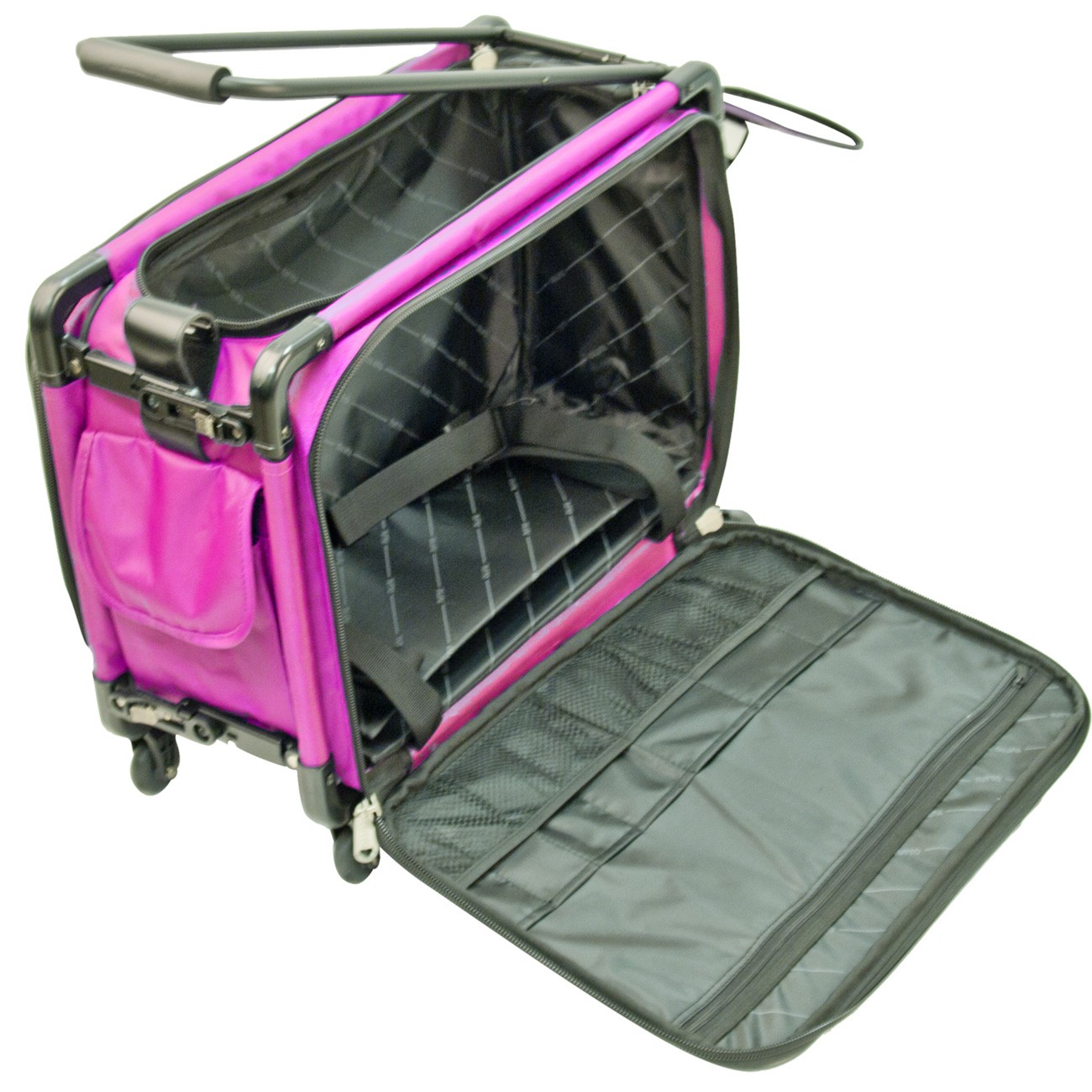 Tutto Sewing Machine Case On Wheels Large 22in Pink