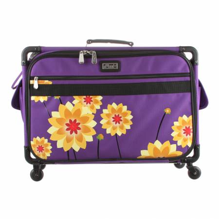 Tutto Sewing Machine Case On Wheels Large 21in Dahlia