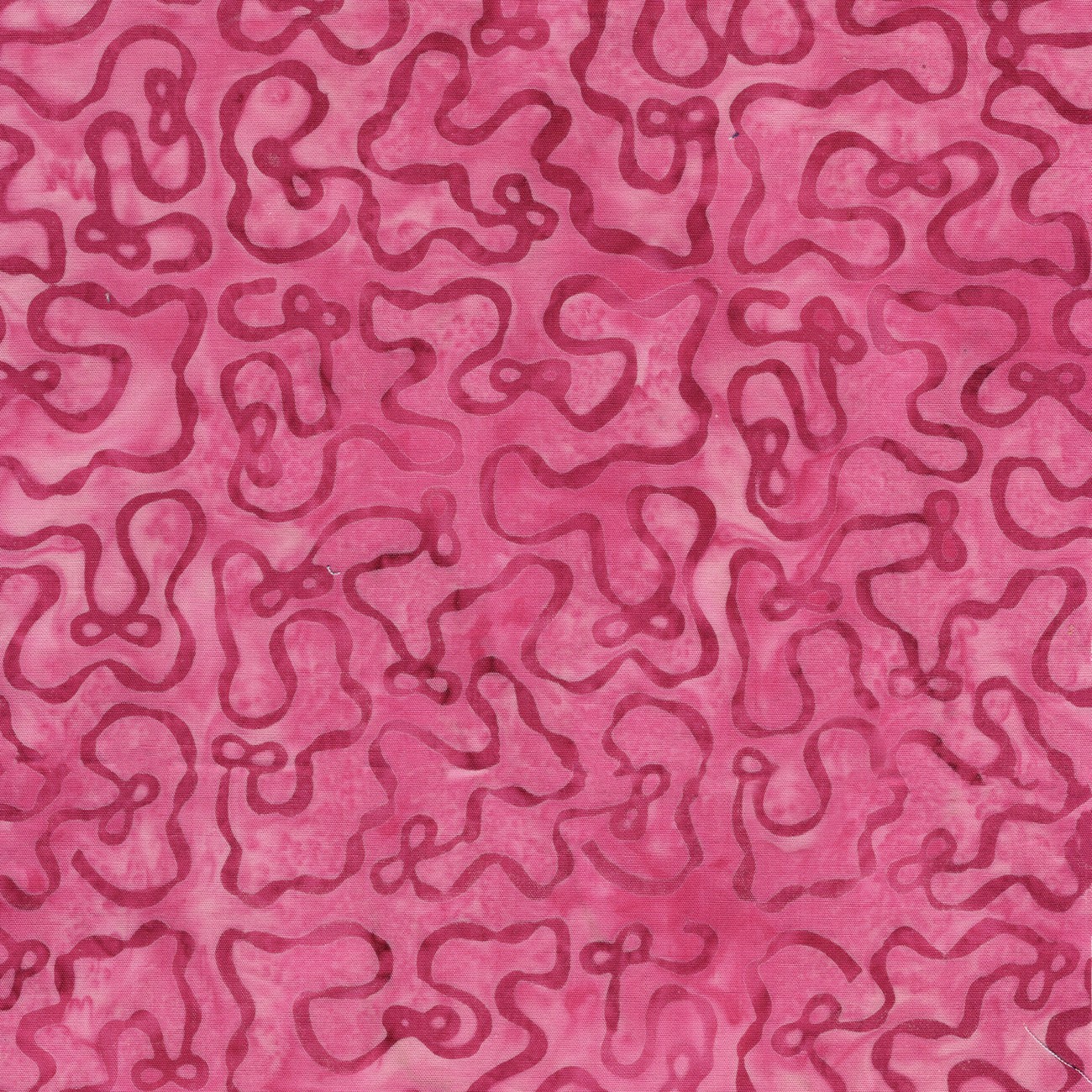Ribbon Meander with Bows Pink Raspberry
