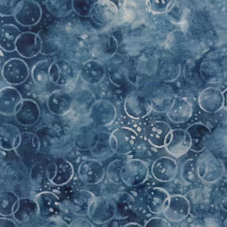 Ink Splat Blue Denim