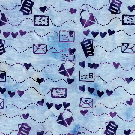Air Mail Love Blue Heavenly