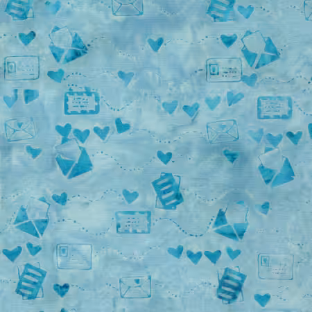 Air Mail Love Blue Bluebelle
