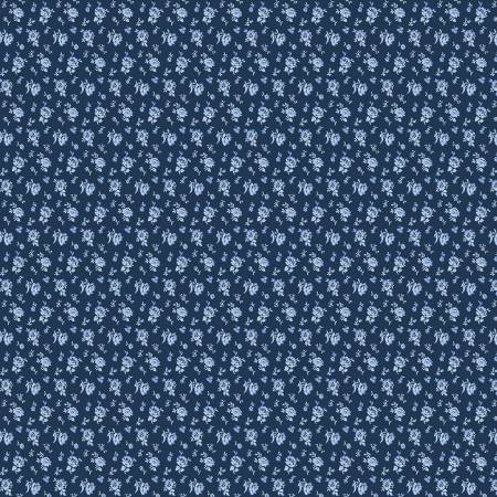 Navy Ditsy Floral