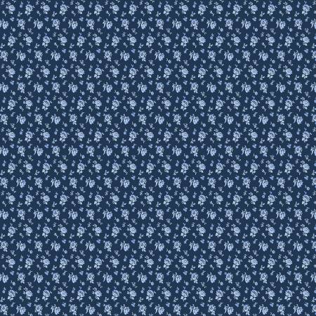 Navy Ditsy Floral