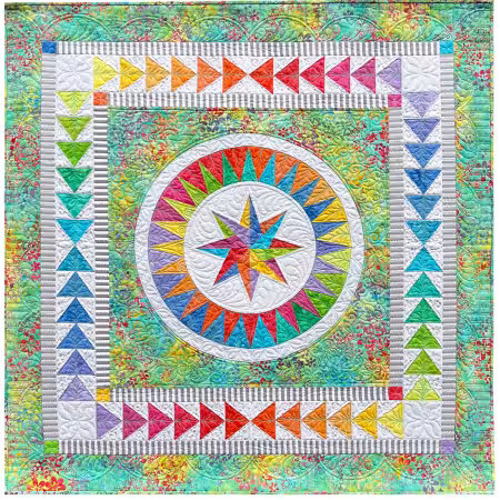Multi Happiness 2.0 - Cupcake Quilt Kit Batik