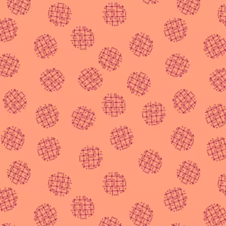 Salmon Graph Dots