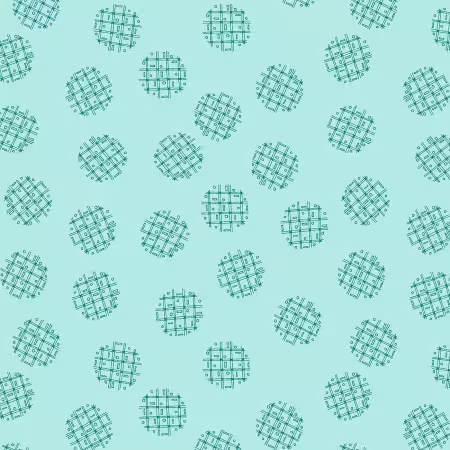Aqua Graph Dots