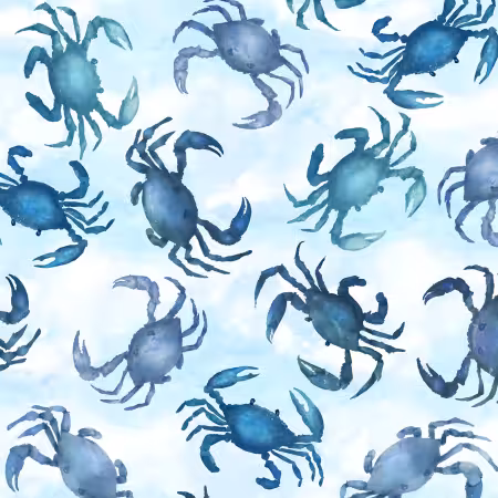 Mist Blue Crabs