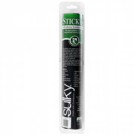 Sticky Plus Self-Adhesive Tear-Away Stabilizer White 12in x 6yds