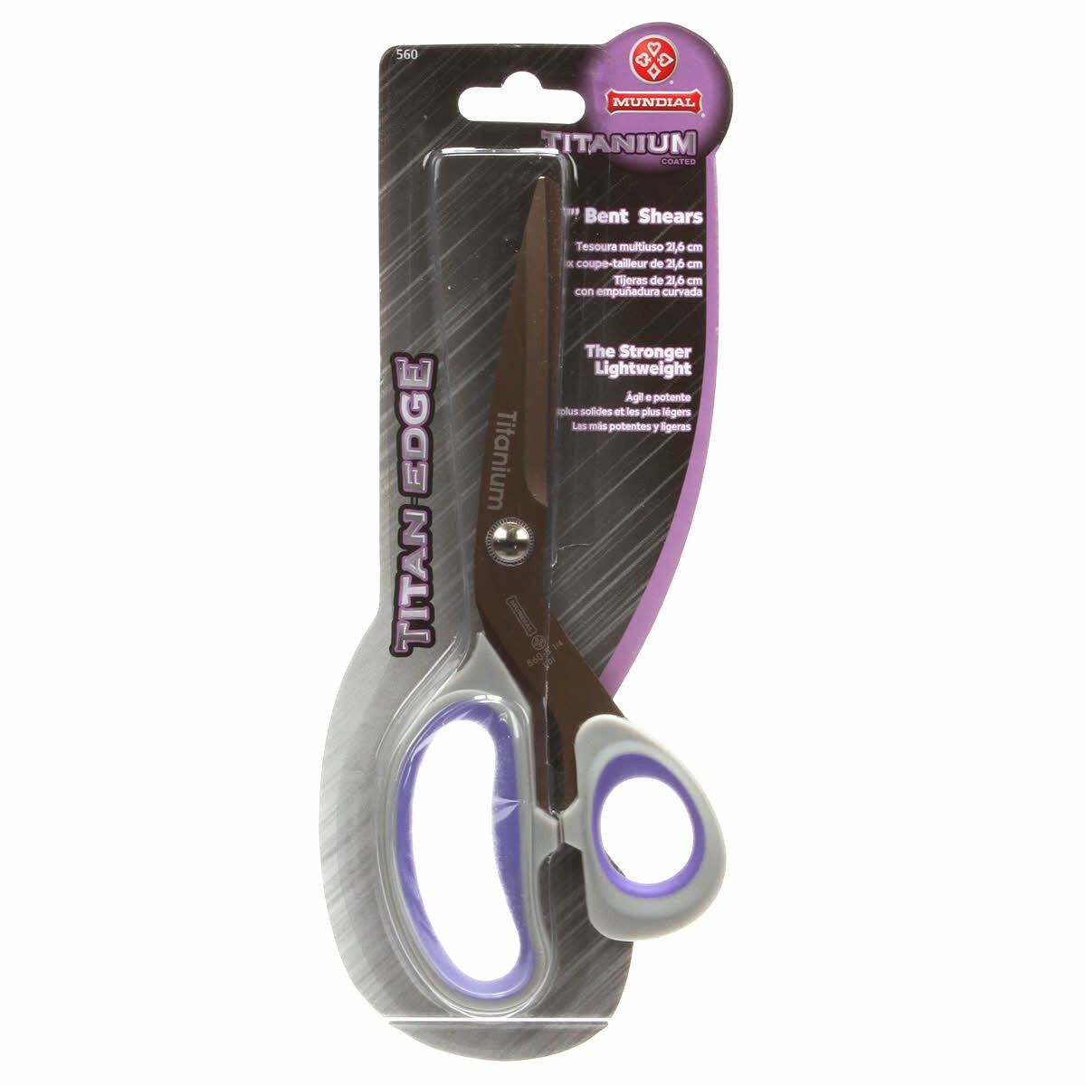 Titanium Bent Trim Scissors 8 1/2