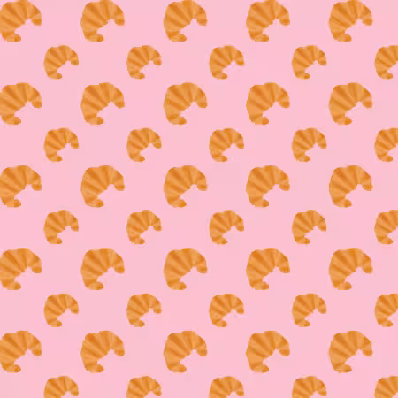 Pink Croissants