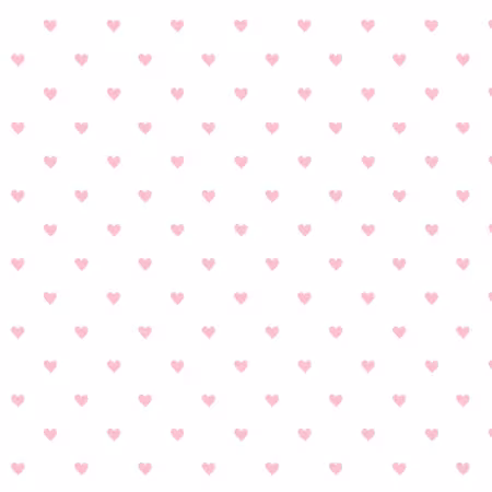 White Tiny Hearts