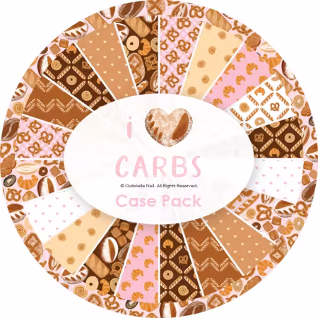 Assortment I Love Carbs, 10pcs x 10yds