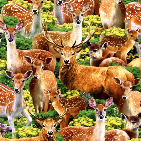 Wilderness Stacked Deer