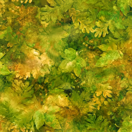 Turning Colors Tonal Leaves Green