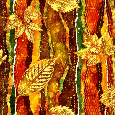 Turning Colors Leaf Stripe