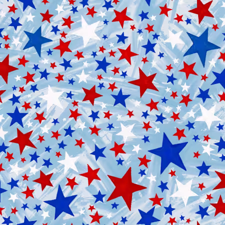See America Packed Stars Light Blue