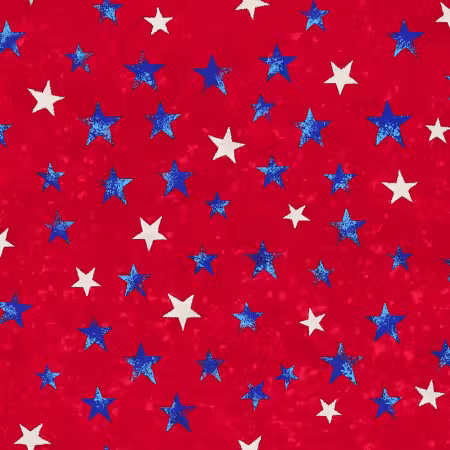 See America Stars on Red