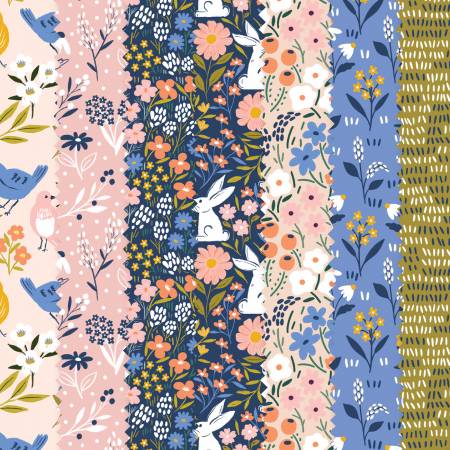 5in Squares Seven Meadows, 42pcs/bundle