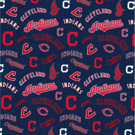 MLB Cleveland Indians on Cotton