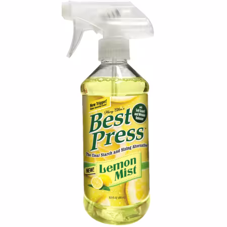 Best Press Spray Starch Lemon Scent 16oz