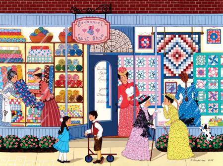 Sun Bonnet Quilt Shop 1000pc