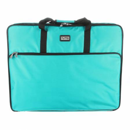 Tutto Embroidery Bag Extra Large Turquoise
