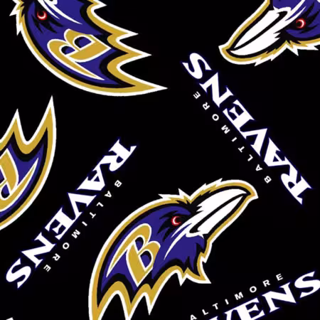 Black Baltimore Ravens Fleece