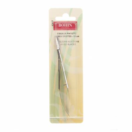 Scissors Tweezers 5in Straight Blades