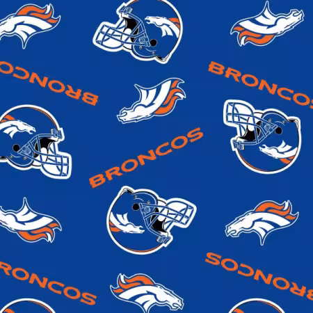 Navy Denver Broncos Fleece