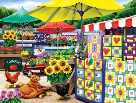 Farm Stand Puzzle 300pc