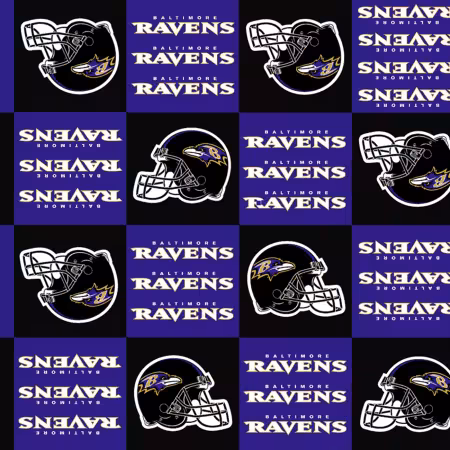 NFL Baltimore Ravens Fleece 60in