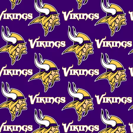 NFL Minnesota Vikings Cotton 60in