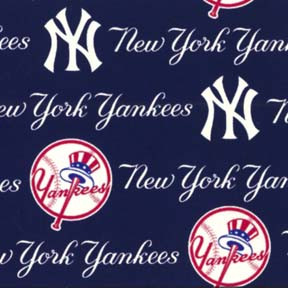 Navy MLB New York Yankees Fleece 60in