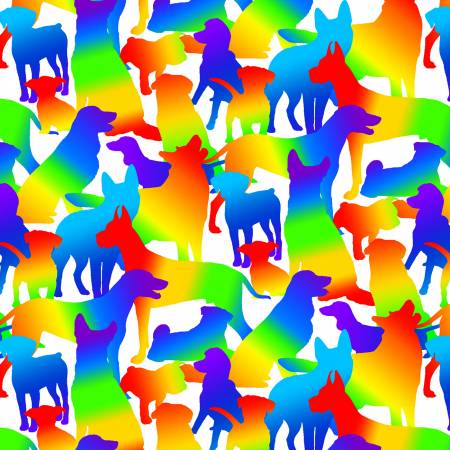 White Rainbow Dogs