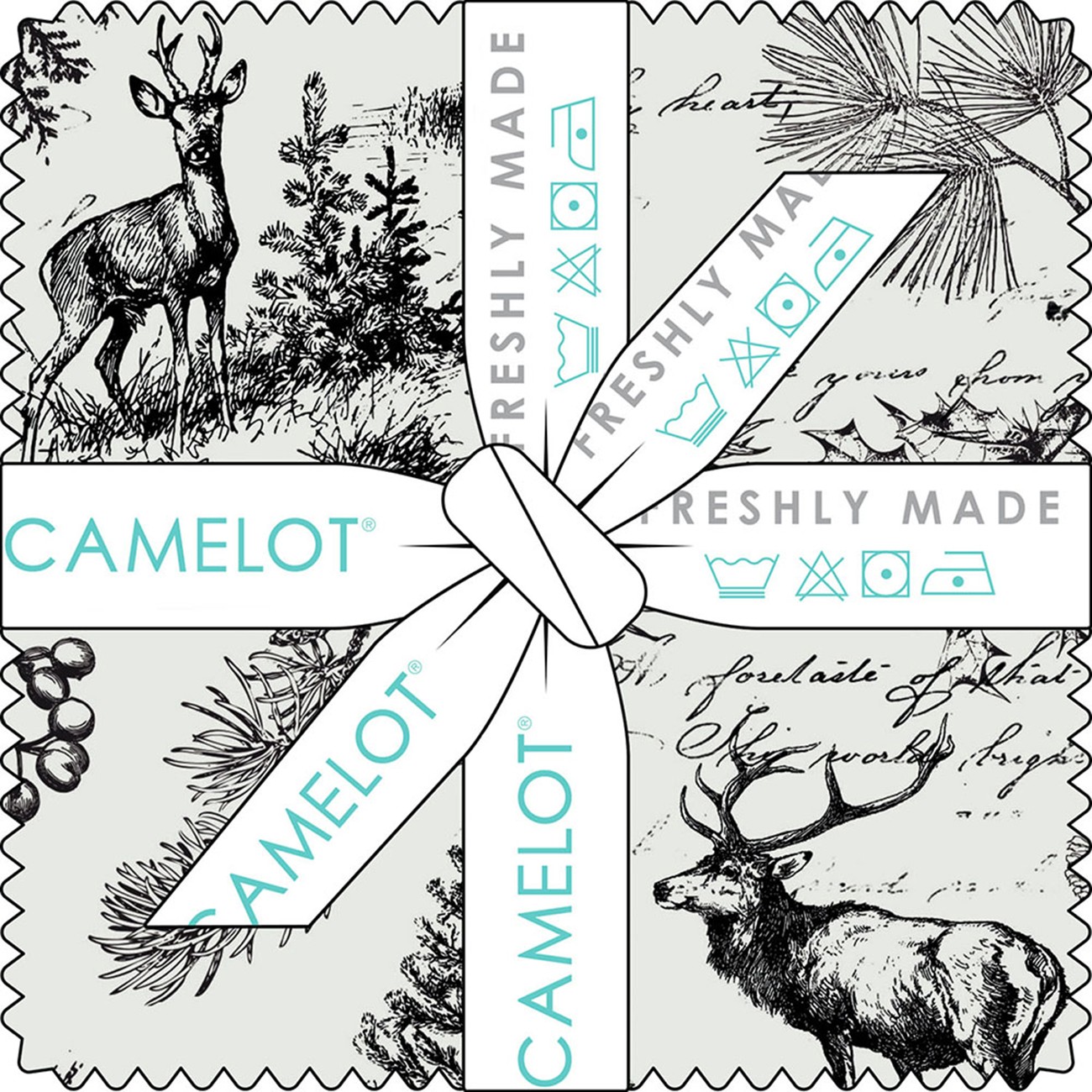 5in Squres Joy to the World, 42pcs/bundle