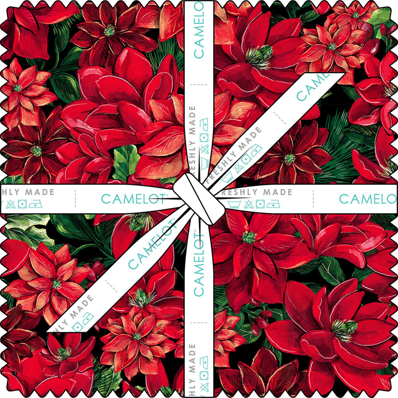 10in Squares Joy to the World, 42pcs/bundle