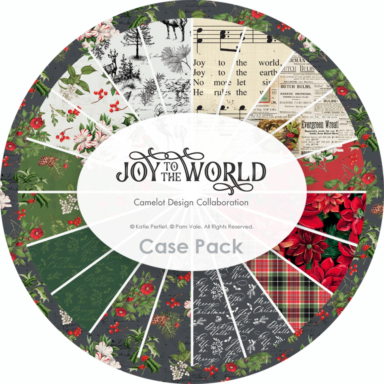 Assortment Joy to the World, 11pcs x 15yds