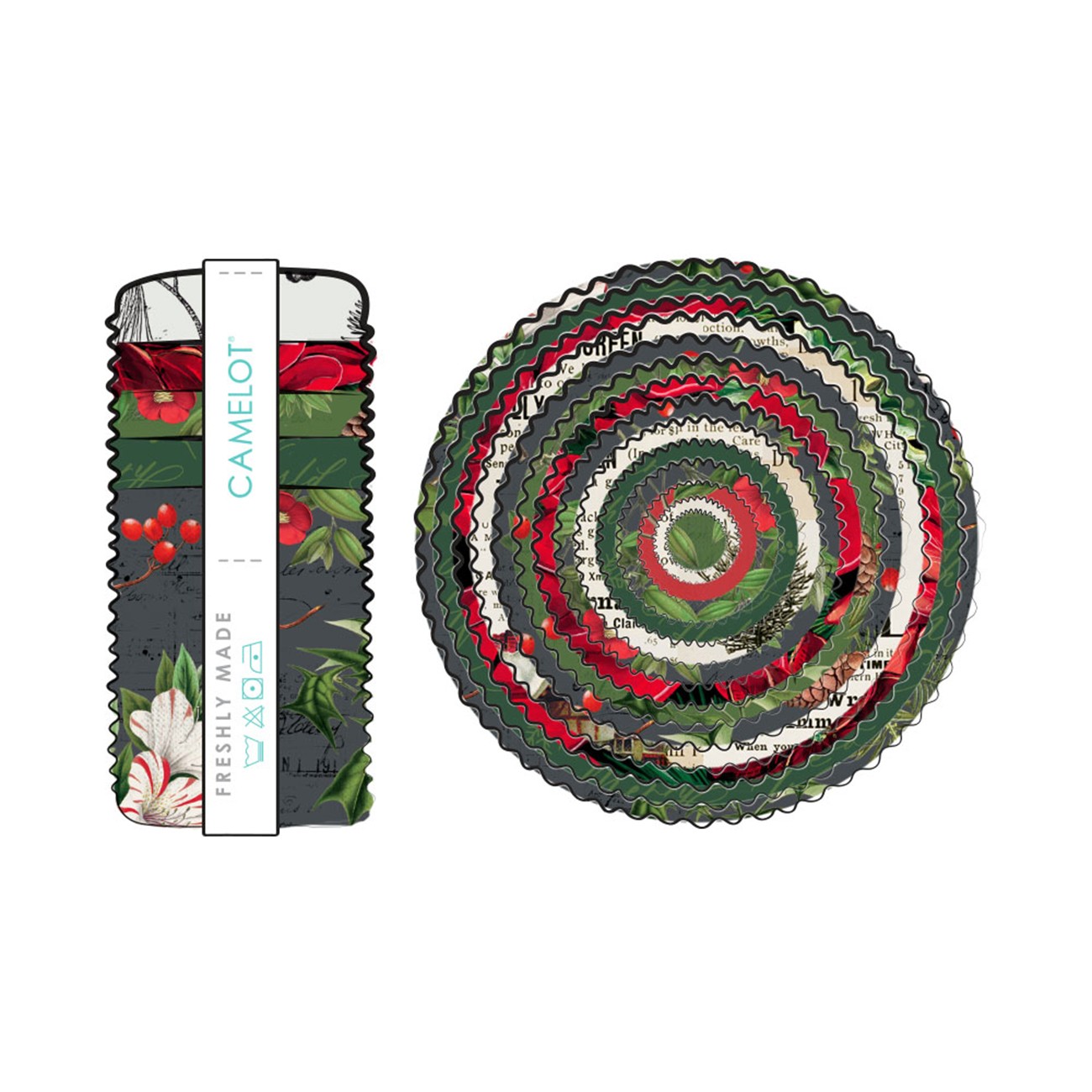 2.5in Strips Joy to the World, 40pcs/bundle