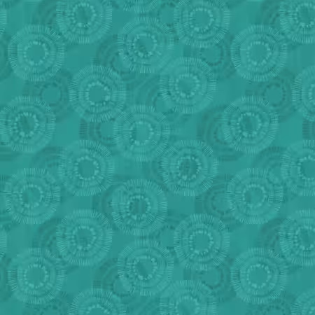 Teal Circle Burst