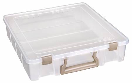 Single Compartment Super Satchel Box Clear