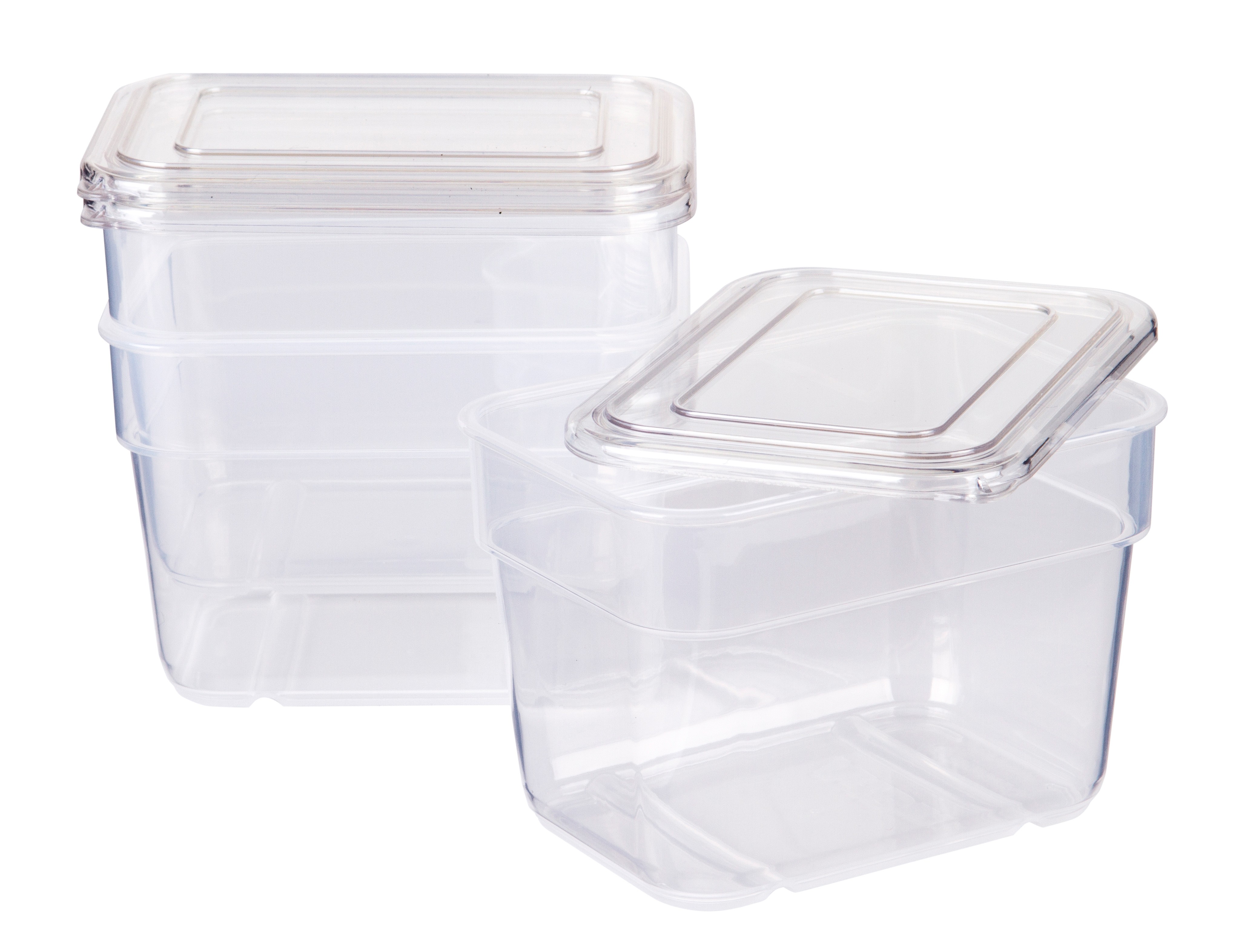 3 Pack Bins with Lids