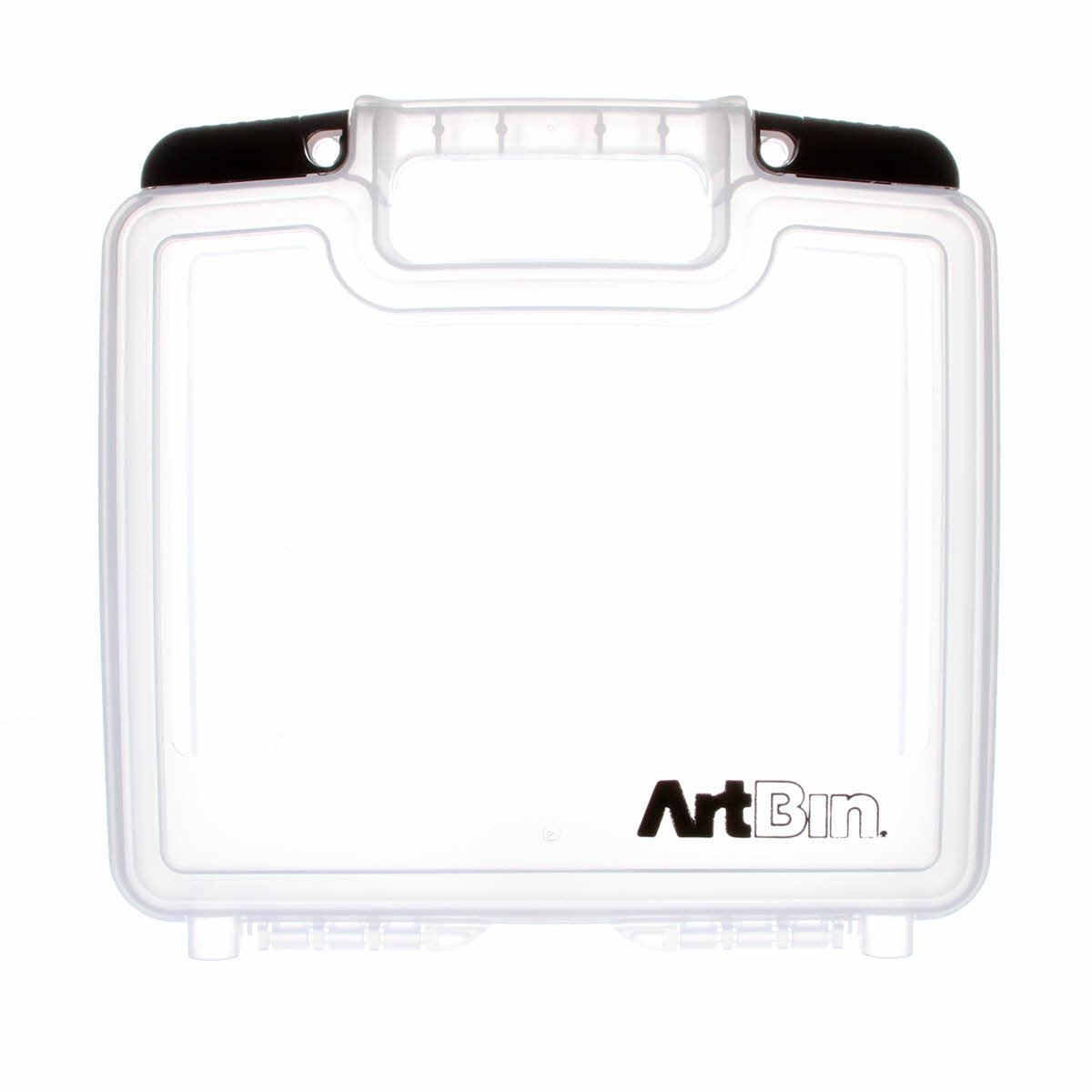 Quick View Case with Matching Latches Clear Translucent Stackable