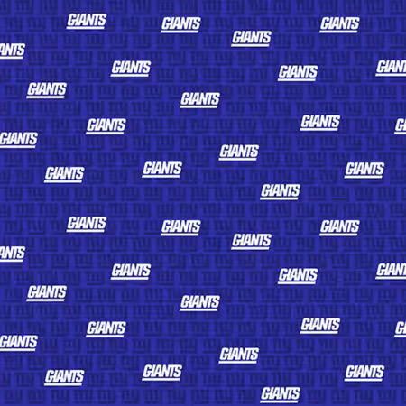 NFL New York Giants Cotton