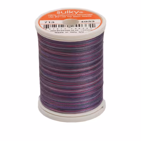 Blendables Cotton Thread 2-ply 12wt 660d 330yds Grape Wine