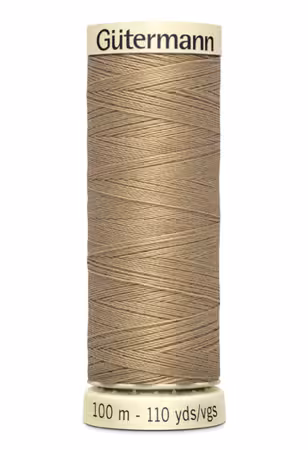 Sew-all Polyester All Purpose Thread 100m/110yds Wheat