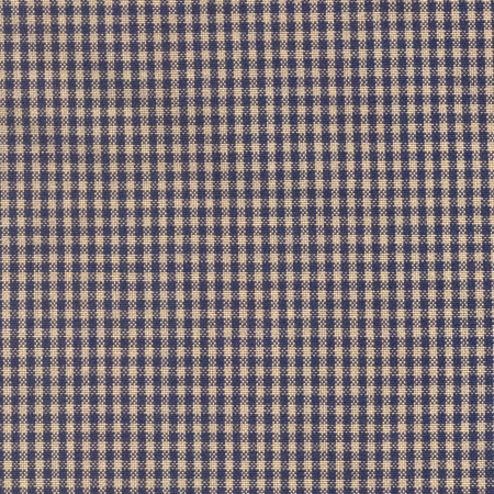 Tea Towel Mini Check Navy/Teadye