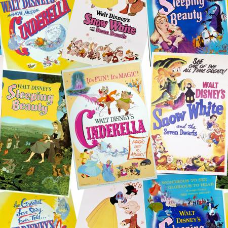 Disney Classic Princess Posters
