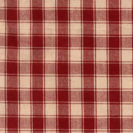 Tea Towel House Check Red/Teadye