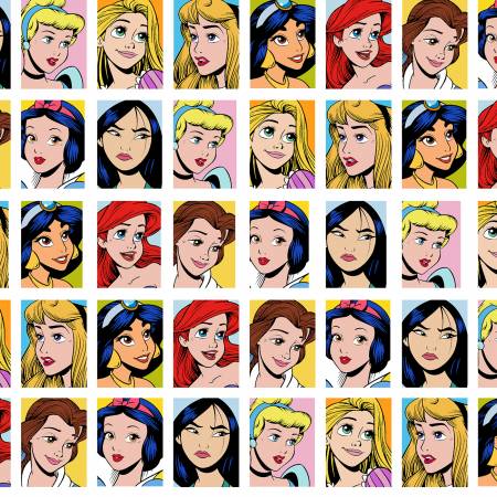Disney Ultimate Princess Grid Faces